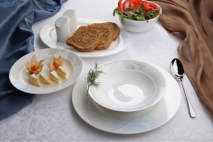 Royal Aurel Столовый сервиз "Лазурь" на 6 персон, 27 пр. 433r Royal Aurel