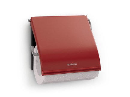 Brabantia Держатель для туалетной бумаги, 12.3х13.3х1.7 см, красный 107863 Brabantia Brabantia Держатель для туалетной бумаги, 12.3х13.3х1.7 см, красный 107863 Brabantia