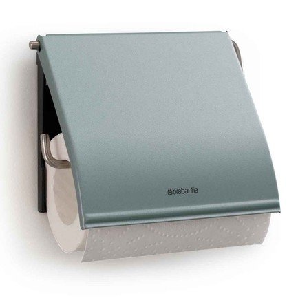 Brabantia Держатель для туалетной бумаги, 12.3х13.3х1.7 см, мятный 107924 Brabantia Brabantia Держатель для туалетной бумаги, 12.3х13.3х1.7 см, мятный 107924 Brabantia