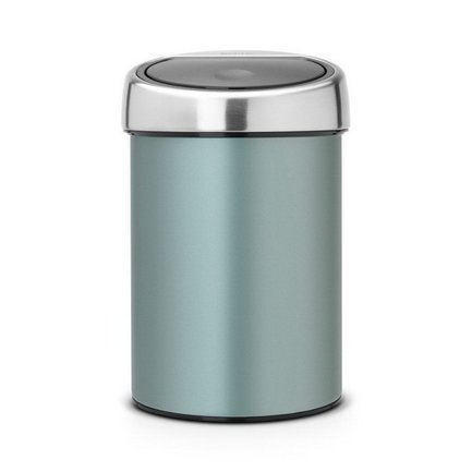 Brabantia Ведро для мусора Touch Bin (3 л), мятное 364402 Brabantia