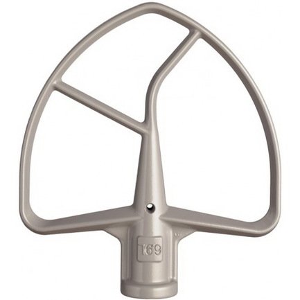 Лопатка-мешалка стальная для миксеров Artisan, Professional 5K7SFB KitchenAid kitchenaid лопатка мешалка стальная для миксеров artisan professional 5k7sfb kitchenaid