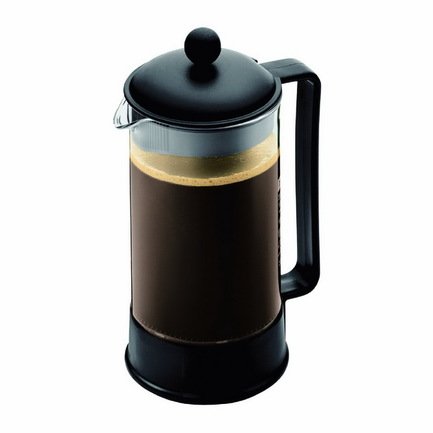 Bodum Кофейник с прессом Brazil (1 л), чёрный 1548-01LID Bodum