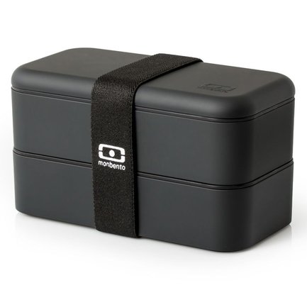 Monbento Ланч-бокс MB Original (1 л), черный, 18.5х9.4х10 см 1200 02 102 Monbento