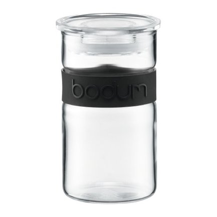 Bodum Банка для хранения Presso (0.25 л), чёрная 11128-01 Bodum