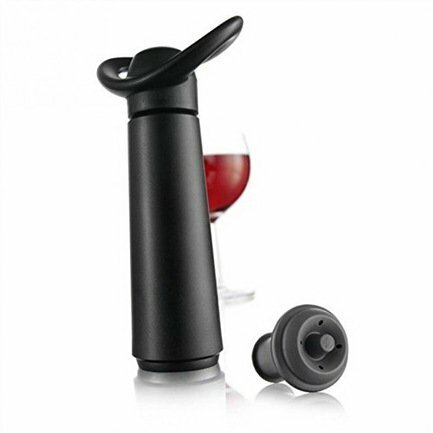 Вакуумный насос Wine Saver Concerto, с 4-мя пробками 9874606 VacuVin