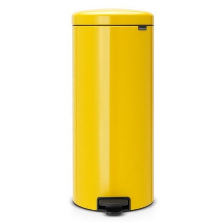 Мусорный бак с педалью newIcon (30л), 67.5х30х34см, желтый 114342 Brabantia