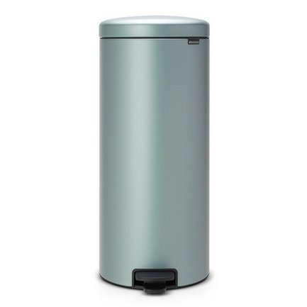 Мусорный бак с педалью newIcon (30л), 67.5х30х34см, металлик 114564 Brabantia