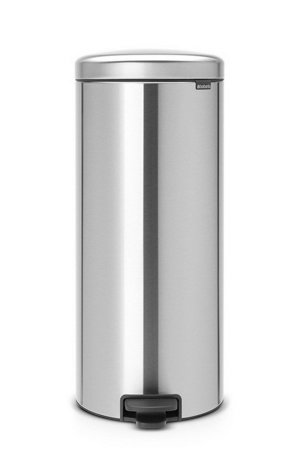 Мусорный бак с педалью newIcon (30л), 67.5х30х34см, стальной 114786 Brabantia