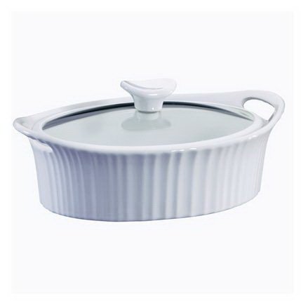 Corningware Форма для запекания овальная (1.4л), с крышкой, 22х15см 1105933 Corningware