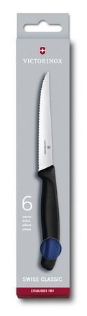 Victorinox Набор ножей для стейков Swiss Classic, 6 пр., 11 см 6.7232.6 Victorinox