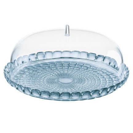 Guzzini Блюдо сервировочное Tiffany, 36 см, голубое 19950081 Guzzini guzzini менажница tiffany 25х23 5х15 5 см коралловая 19920023 guzzini