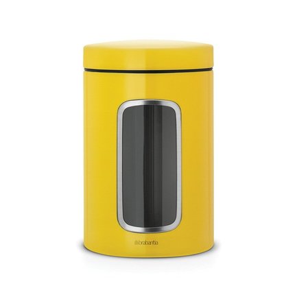 Brabantia Контейнер для сыпучих продуктов (1.4 л), с окном, 17.5х11 см 486043 Brabantia Brabantia Контейнер для сыпучих продуктов (1.4 л), с окном, 17.5х11 см 486043 Brabantia