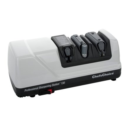 Точилка для ножей электрическая, белая, в подарочной упаковке CC130W Chefs Choice chefs choice запасной точильный модуль к точилке сс2100 chef’schoice cc0215000 chefs choice