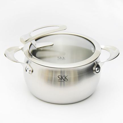 SKK Кастрюля Stainless Steel (3 л), 18 см 94218 SKK