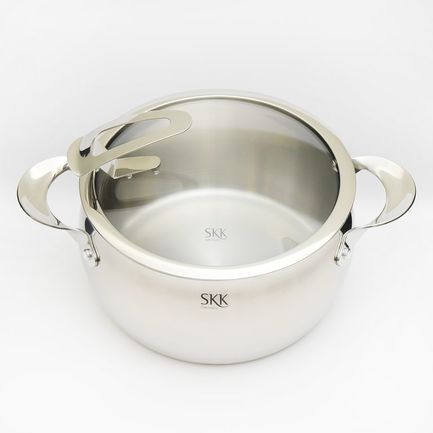 SKK Кастрюля Stainless Steel (6.5 л), 24 см 94224 SKK