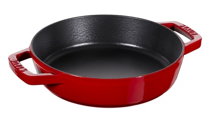 Staub Сковорода круглая, 20 см, с чугунными ручками, вишневая 12232006 Staub