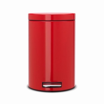 Brabantia Ведро для мусора с педалью (12 л), красный 105982 Brabantia