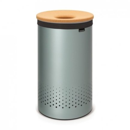 Brabantia Бак для белья с пробковой крышкой (60 л), мятный 104442 Brabantia