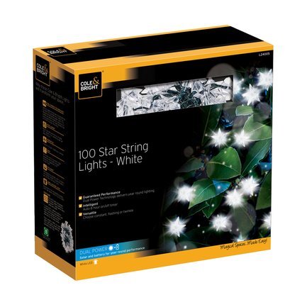   Star String Lights, 100  LED