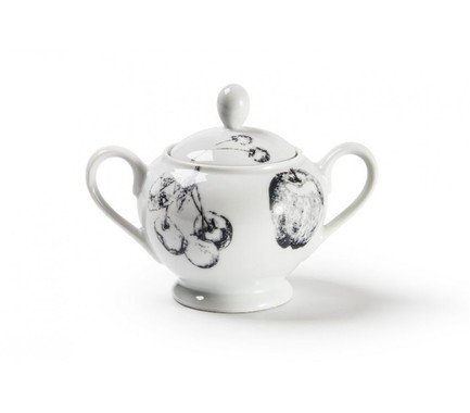 Сахарница Black Apple (250 мл), 7х12.5 см 643225 2241 Tunisie Porcelaine