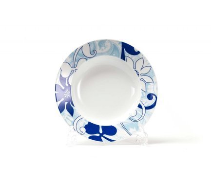 Набор глубоких тарелок Blue sky, 22 см, 6 шт 539124 2230 Tunisie Porcelaine