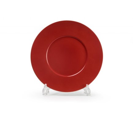 Тарелка Putoisage Rouge, 27 см 830127 3067 Tunisie Porcelaine