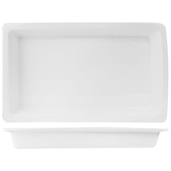 Гастроемкость, 53х32.5х6.5 см, белая