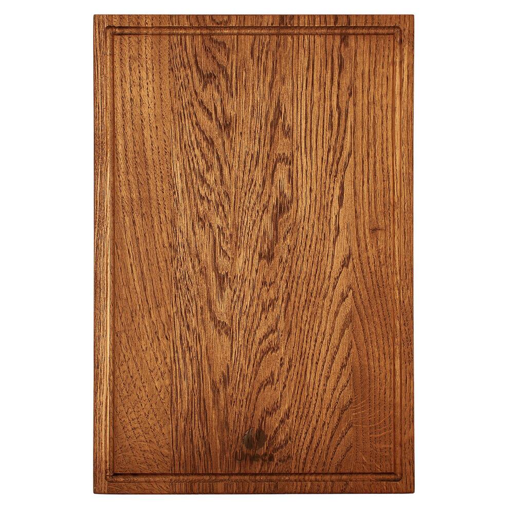 Доска разделочная прямоугольная, 33х23х1.8 см, темно-коричневая