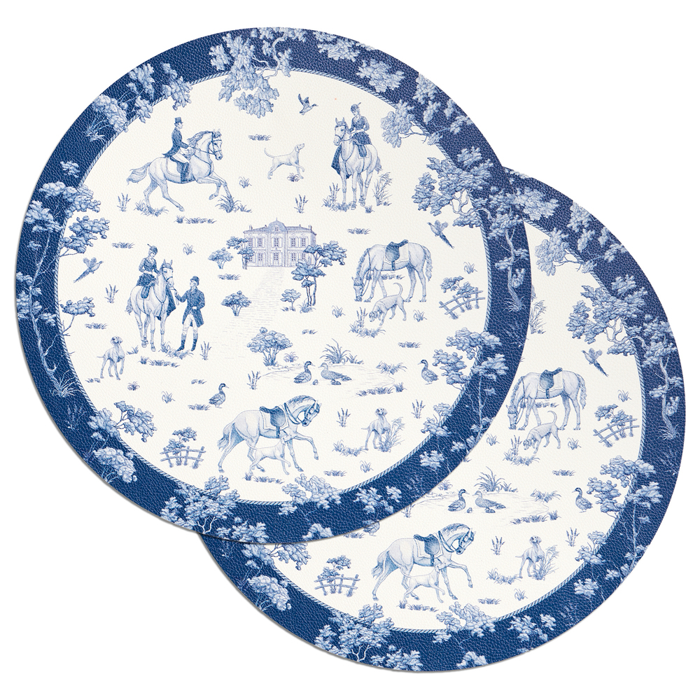 Набор подстановочных салфеток De jouy, 38 см, 2 шт.