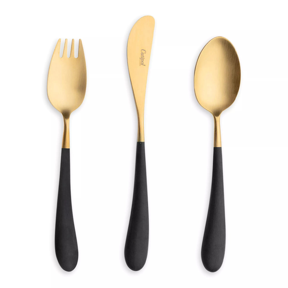 Набор столовых приборов Alice Gold, 3 пр.