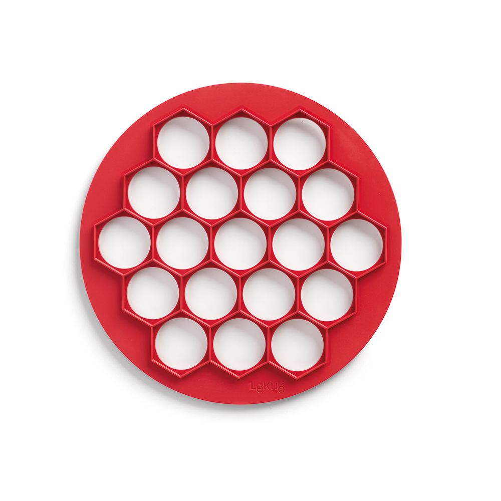 Форма для пельменей Creative Pastry, 30 см, красная