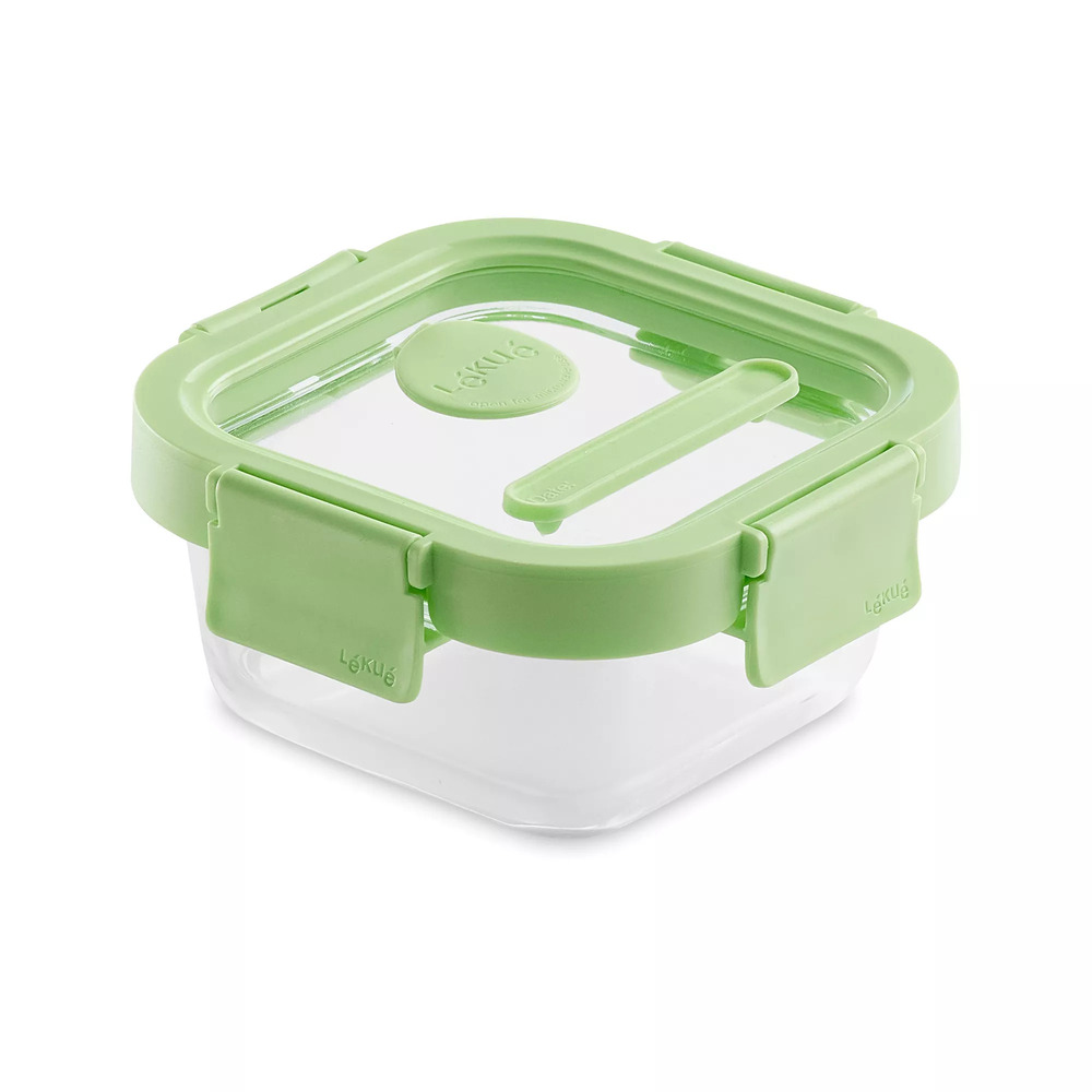 Контейнер стеклянный At Home (520 мл), 14.8х14.8х7 см