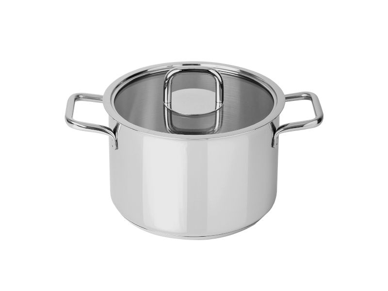 Кастрюля глубокая Comfort Glass (6.7 л), 24 см