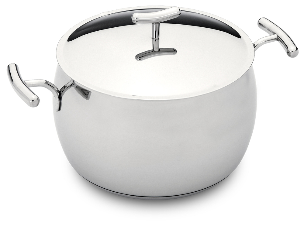 Кастрюля глубокая Yumi Glass (2.4 л), 16 см