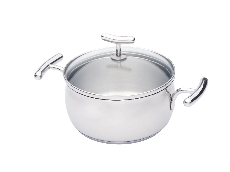 Кастрюля Yumi Glass (2.6 л), 20 см