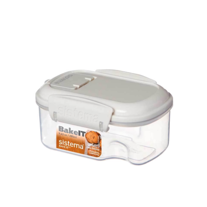 Контейнер Bake-it (285 мл), 12х8.7х5.8 см, белый