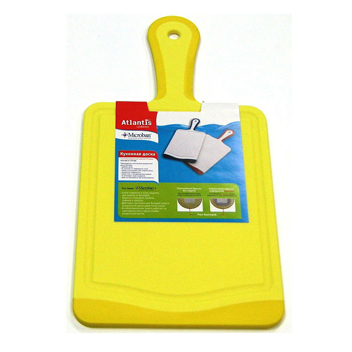 Доска разделочная Flutto, 35х18 см, желтая