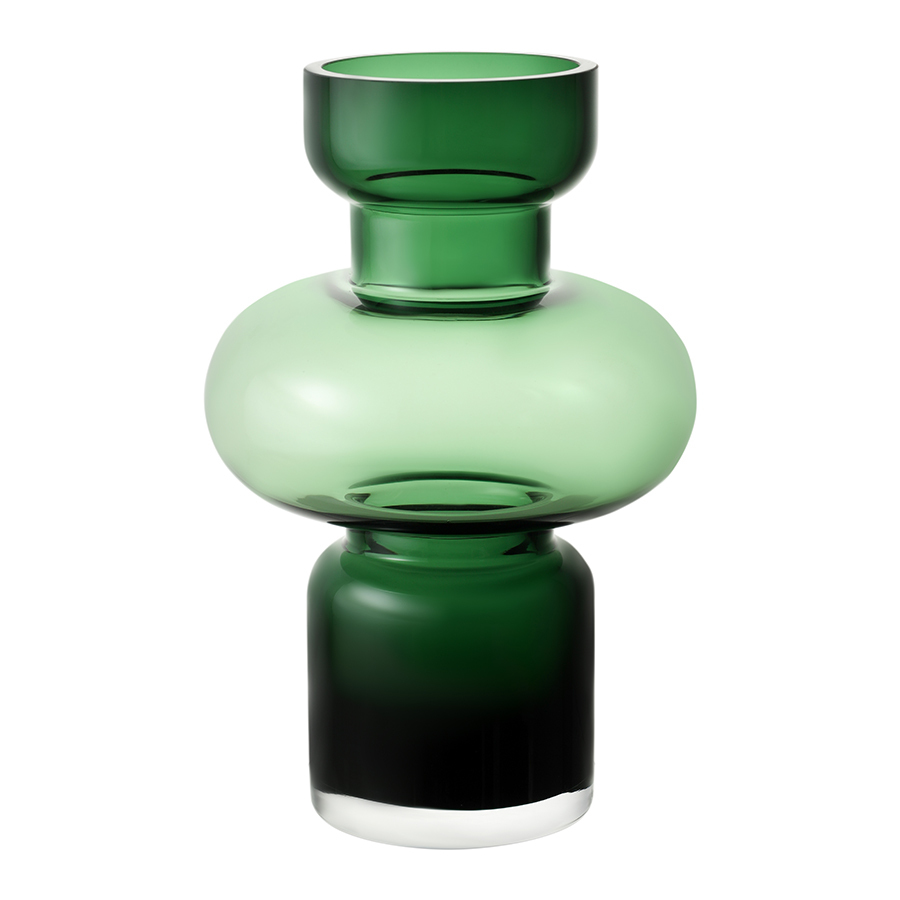 Ваза для цветов Florum, 30 см, изумрудная