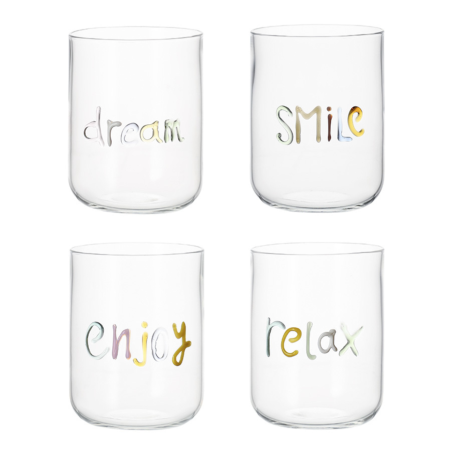 Набор стаканов Cheers (450 мл), 10.5 см, 4 шт.