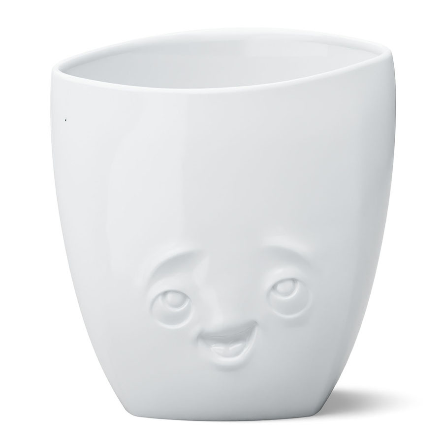 Ваза для цветов Delighted, 21.5 см, белая