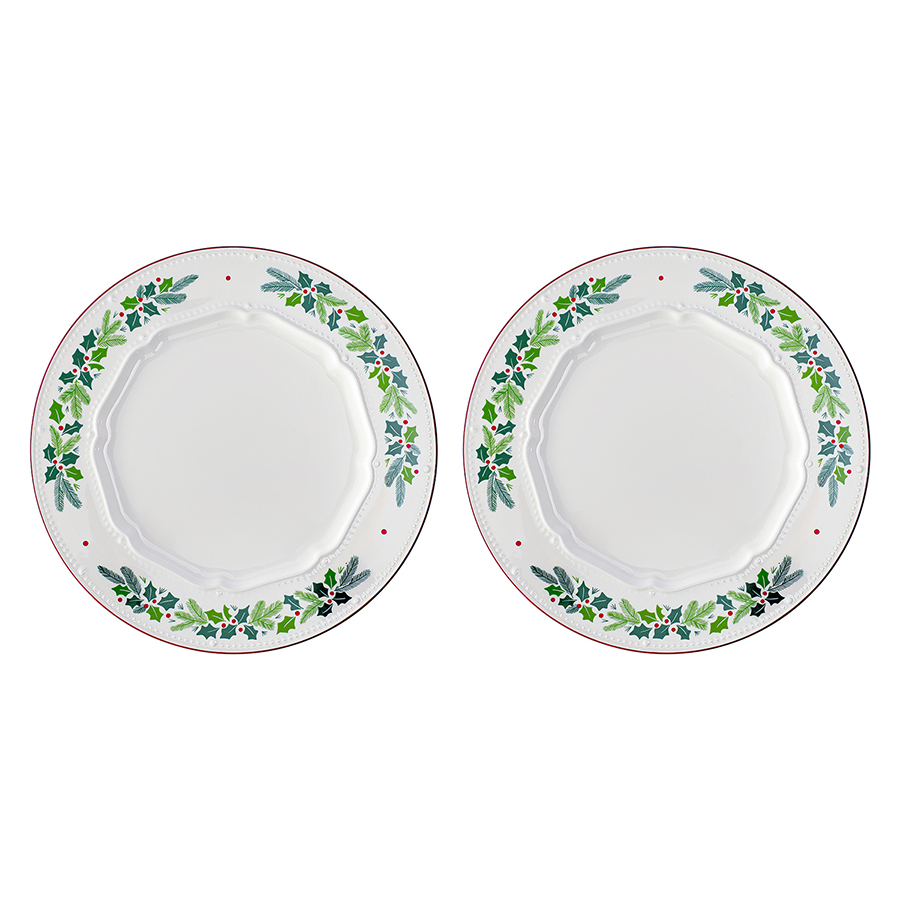 Набор тарелок Nordic winter New Year Essential, 26.5 см, 2 шт.