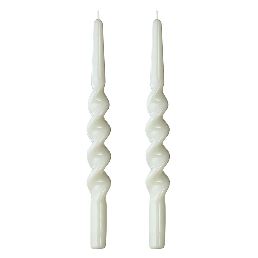 Набор свечей Essential, 2 шт., 35 см, светло-серый