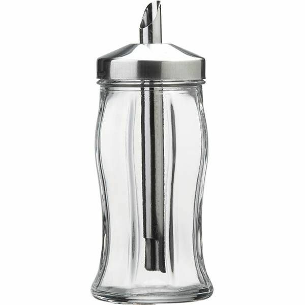 Сахарница с дозатором Black & White (260 мл), 13х5.5 см