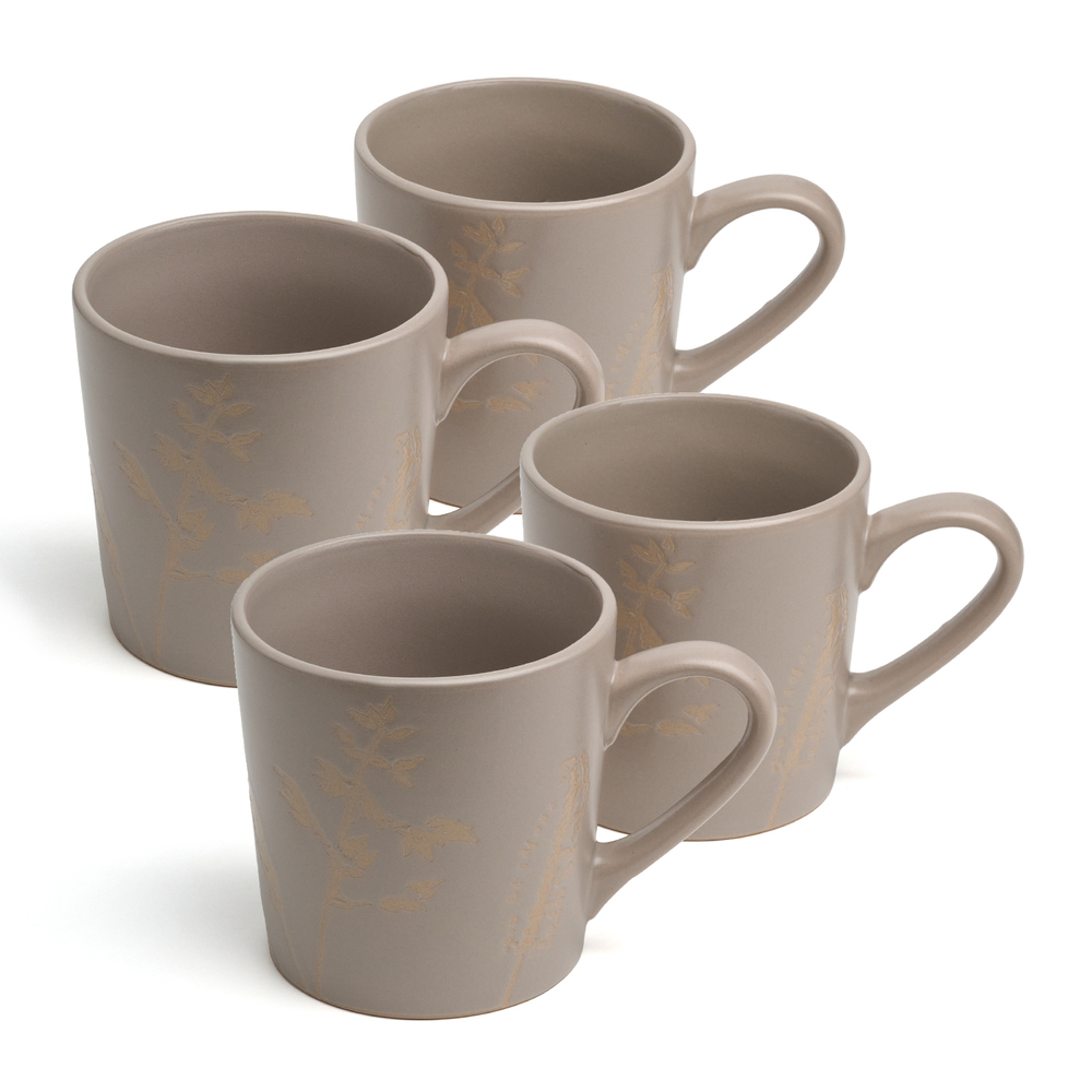 Набор кружек Grasses (400 мл), 4 шт.