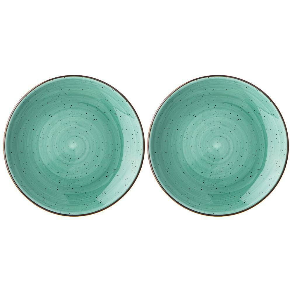 Набор тарелок пирожковых Nature, 17 см, 2 шт., мятный