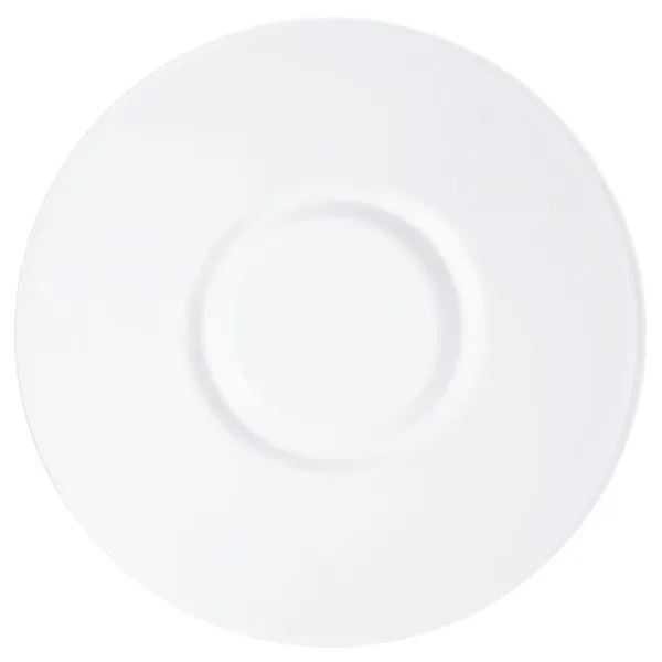 Блюдце Интэнсити Барил для чашки Q3634, 15.4 см, белое