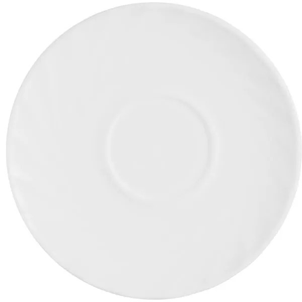 Блюдце Трианон, 14 см, белое