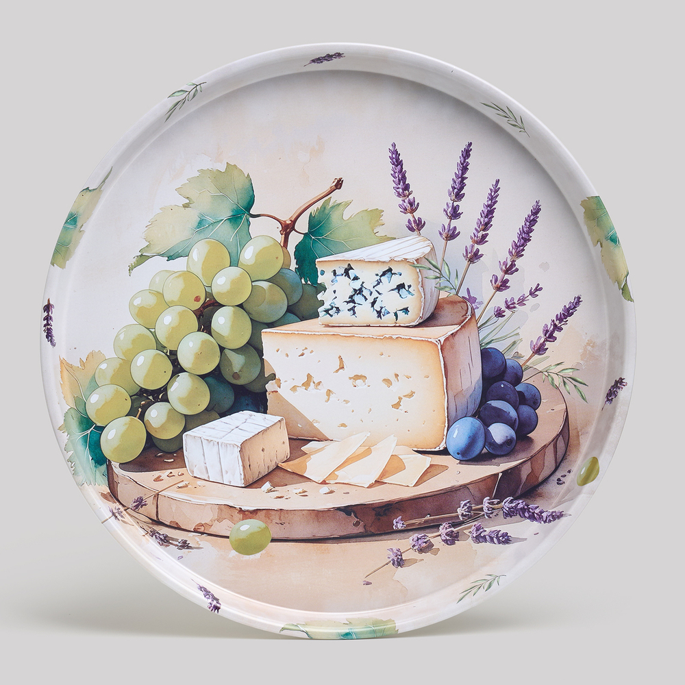 Поднос сервировочный Gourmet Feast, 33х2.1 см