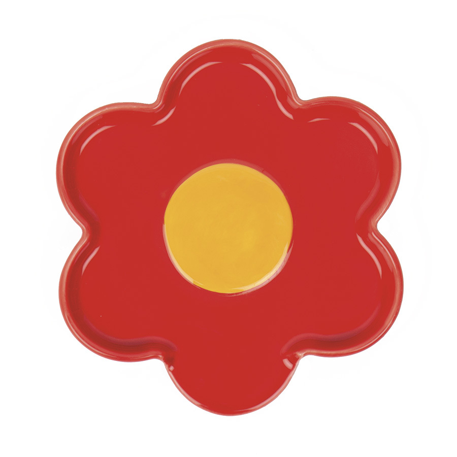 Подставка для ложки Daisy, 13.5 см, красная