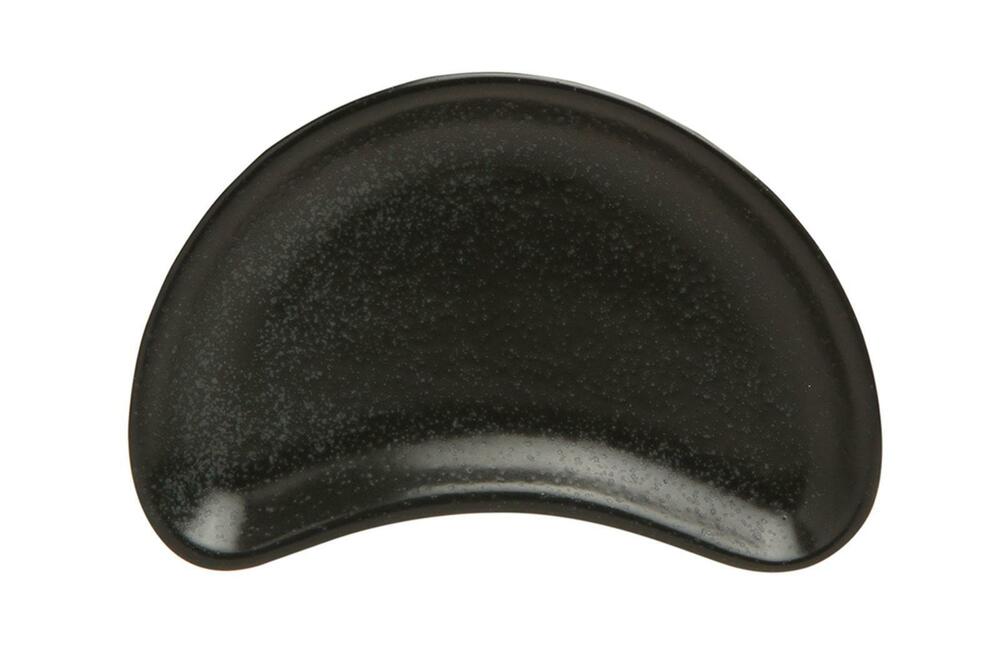 Соусник-полумесяц Seasons Black, 7х11 см, черный